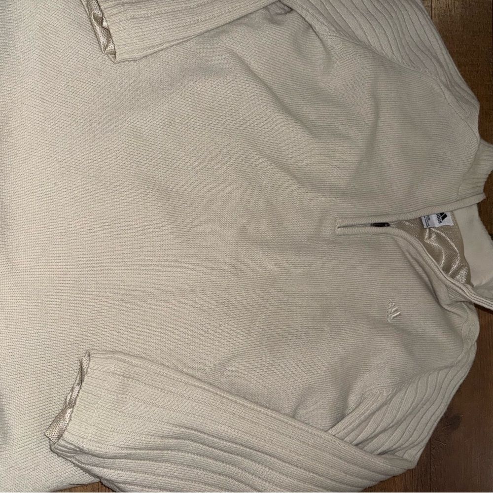 Adidas wool Cream Sweater